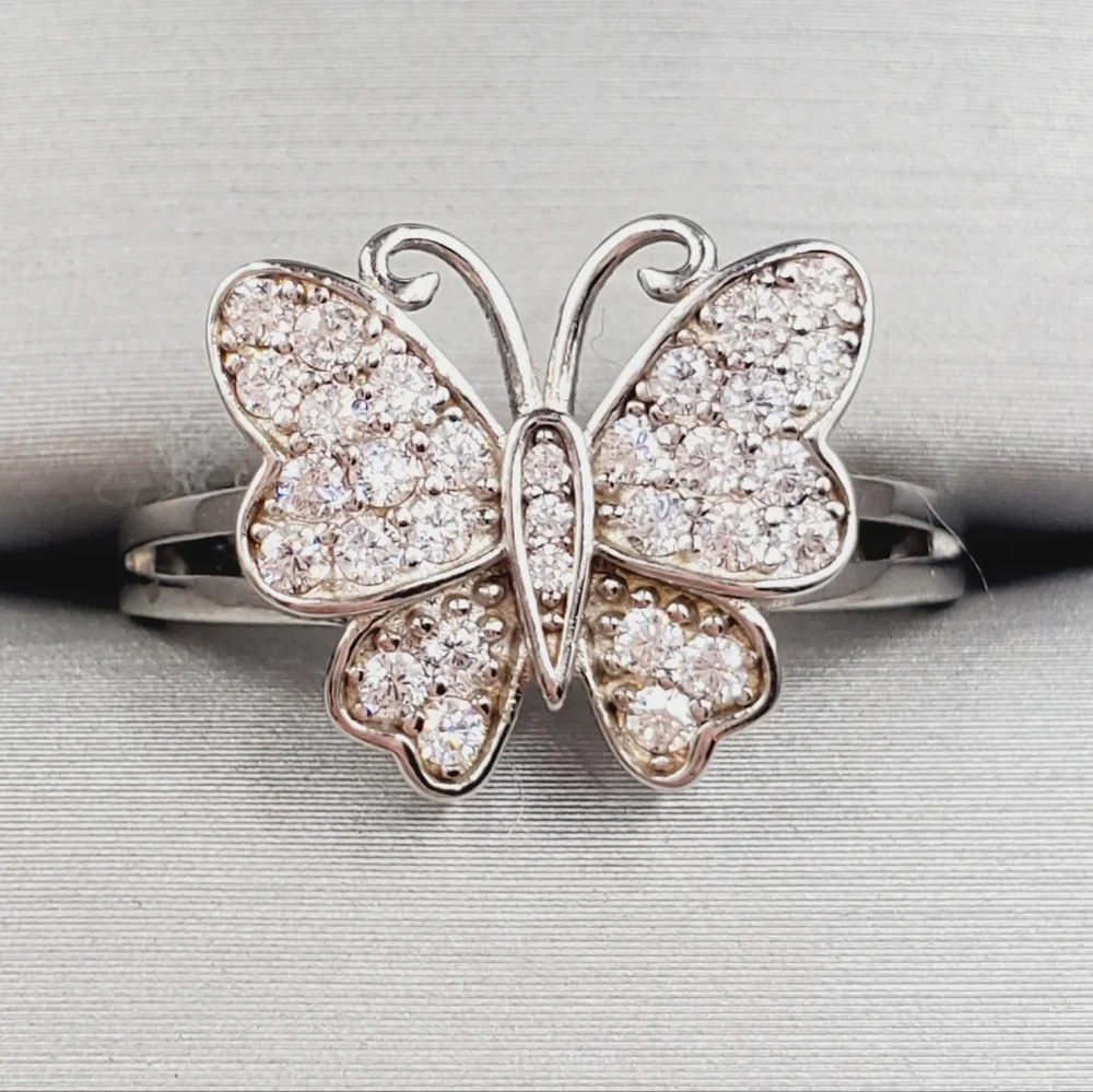 Butterfly Ring 925 Sterling Silver Ring